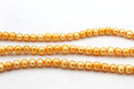Fresh Water Gold Pearl Round 6 mm