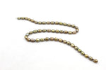 Fresh Water Green Gold Pearl Rice 5 x 8 mm
