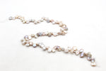 Fresh Water Peach Pearl Mobe 10 mm