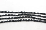Dark Grey Jade ( Dyed ) Round Smooth Gemstone Beads 16" Strand