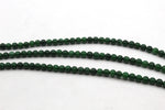 Green Jade ( Dyed ) Round Smooth Gemstone Beads 16" Strand