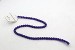 Purple Jade ( Dyed ) Round Smooth Gemstone Beads 16" Strand