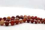 Carnelian Neckless Gemstone Beads 16" Strand