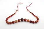 Carnelian Neckless Gemstone Beads 16" Strand