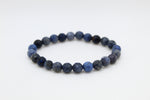Dumortierite Faceted Bracelet
