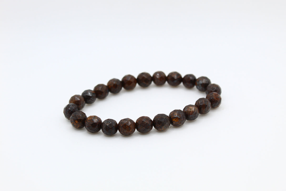 Bronzite Faceted Bracelet