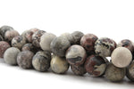 Leopard Skin Jasper Round Smooth 16'' Strand ***