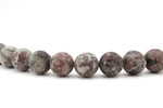 Leopard Skin Jasper Round Smooth 16'' Strand ***