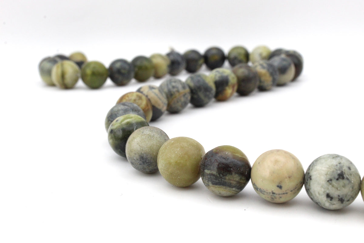 Yellow Turquoise Round Smooth Gemstone Beads 16'' Strand