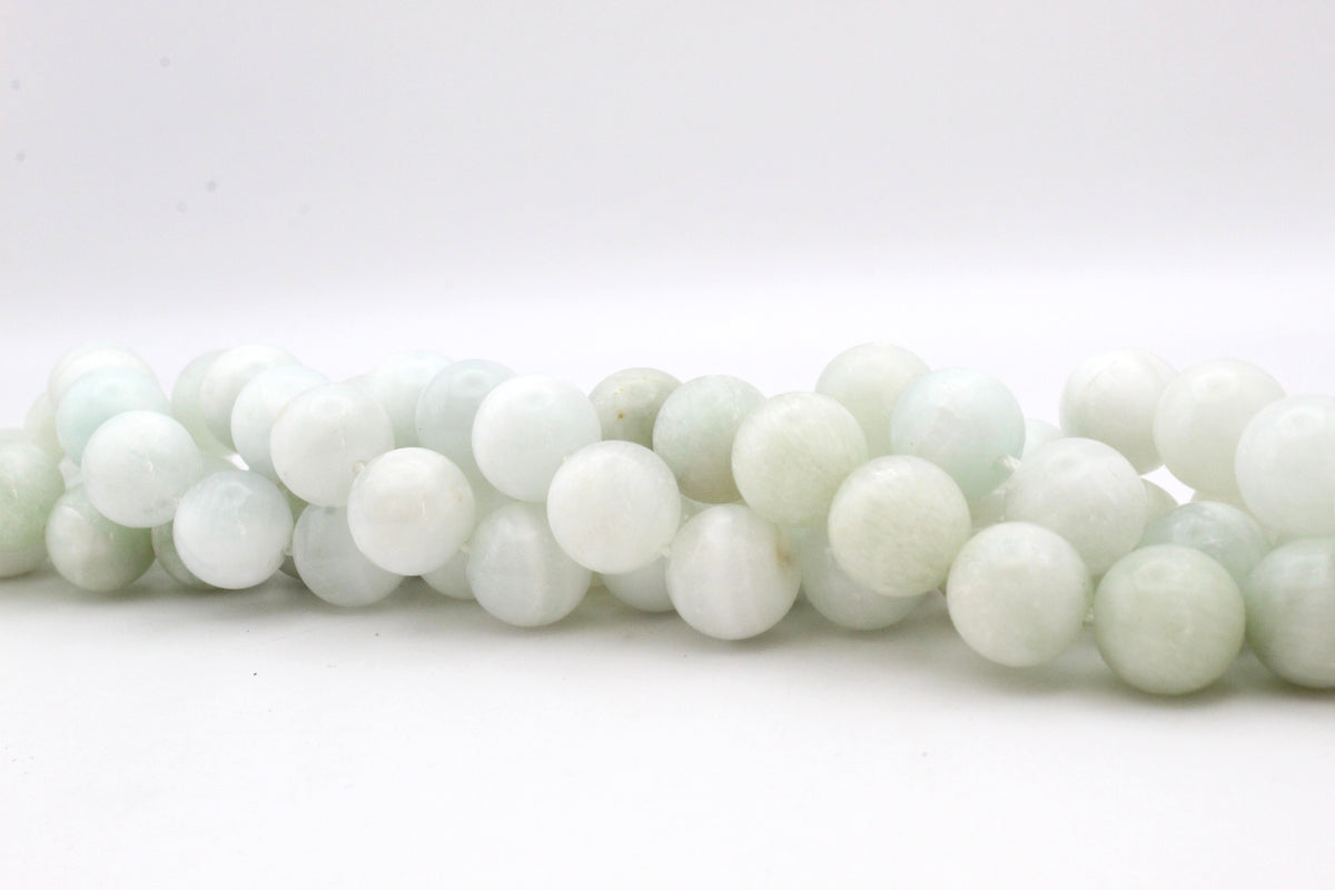 Natural Cat's Eye Round Smooth Gemstone Beads 16'' Strand