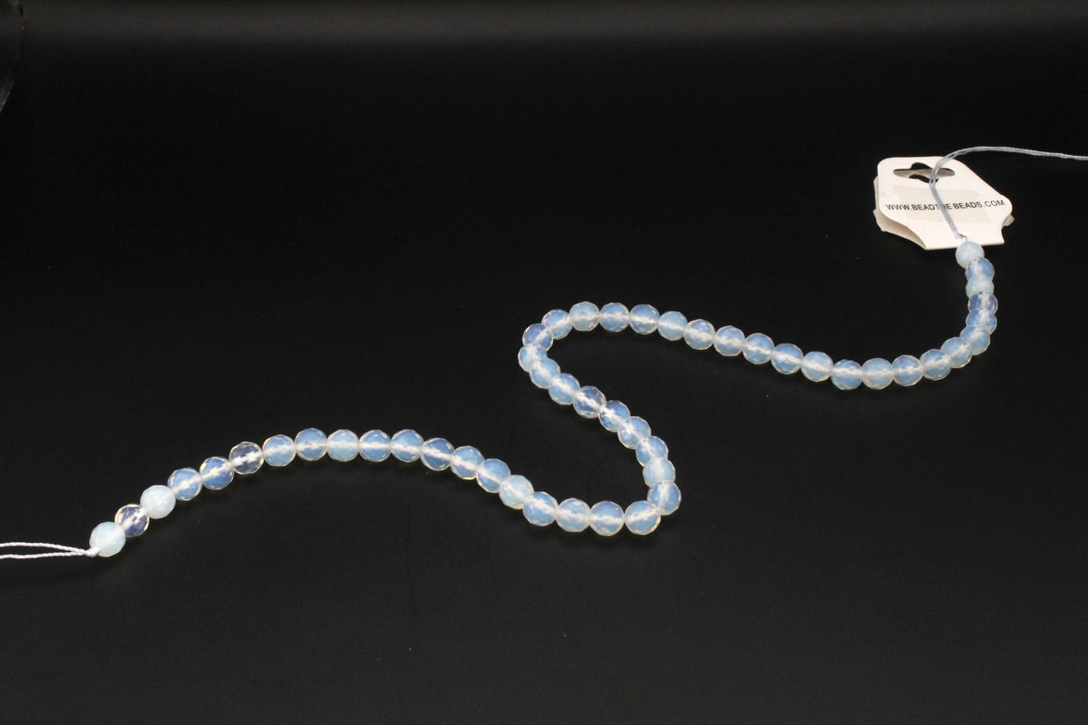 Opalite Round Gemstone Beads 16'' Strand