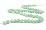 Green Aventurine Round Smooth, 16 inches Strand