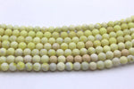 Pineapple Jasper Round Gemstone Beads 16'' Strand