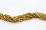 Yellow Opal Round Gemstone Beads 16'' Strand