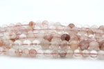 Red Tangerine Quartz, 16 inches strand