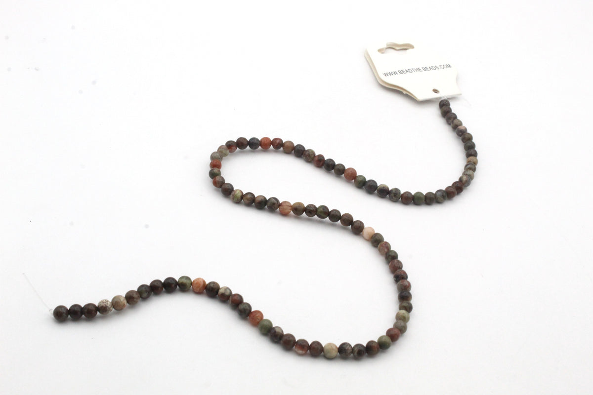 Ocean Jasper Round, 16 inches Strand