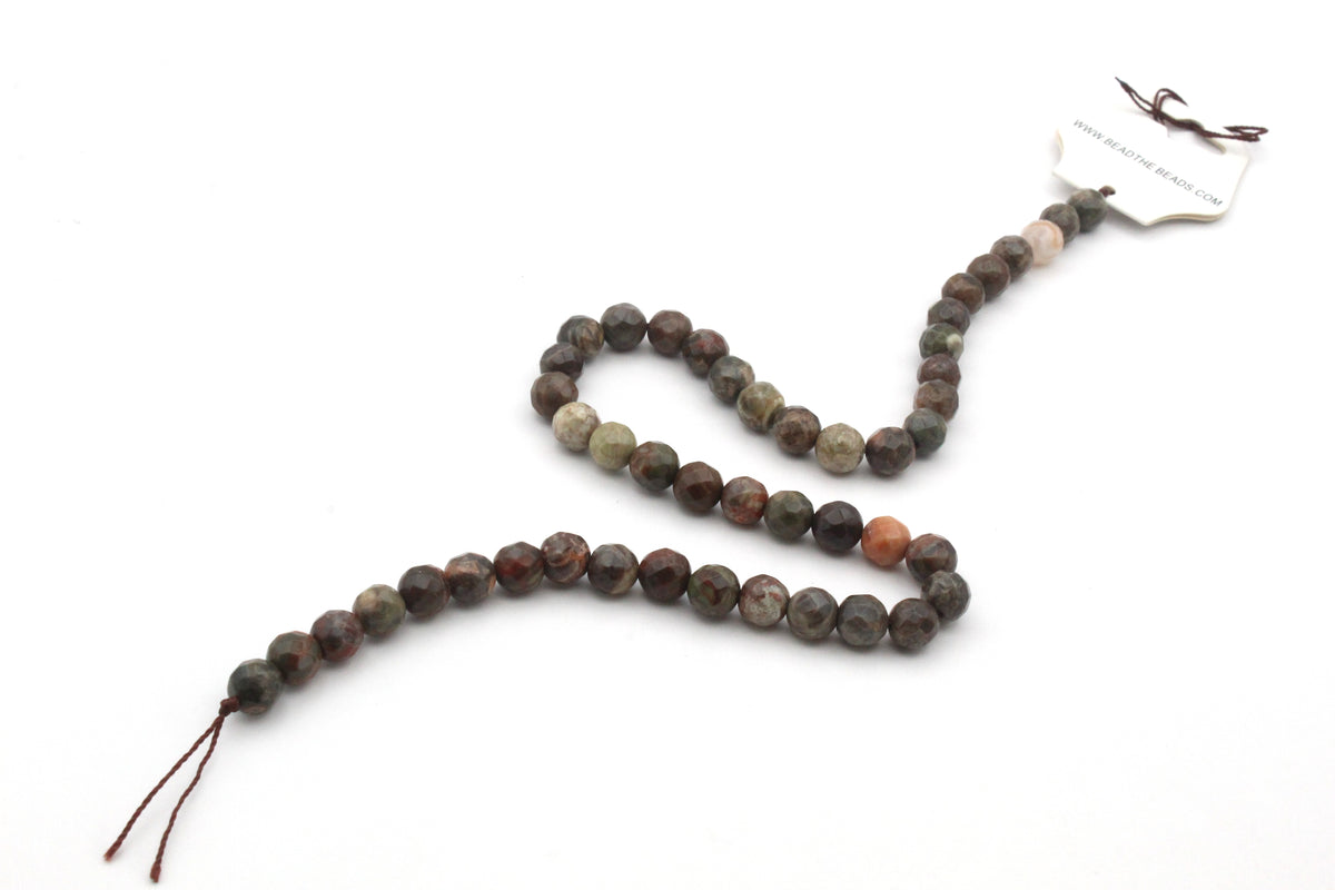 Ocean Jasper Round, 16 inches Strand