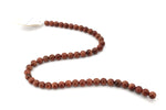 Goldsand Stone Round Gemstone Beads 16" Strand