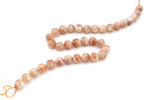 Sunstone Round Gemstone Beads 16" Strand