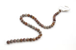 Red Zebra Jasper Round, 16 inches strand