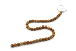 Wood Grain Jasper Round, 16 inches Strand