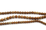 Wood Grain Jasper Round, 16 inches Strand