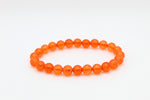 Orange Jade Bracelet