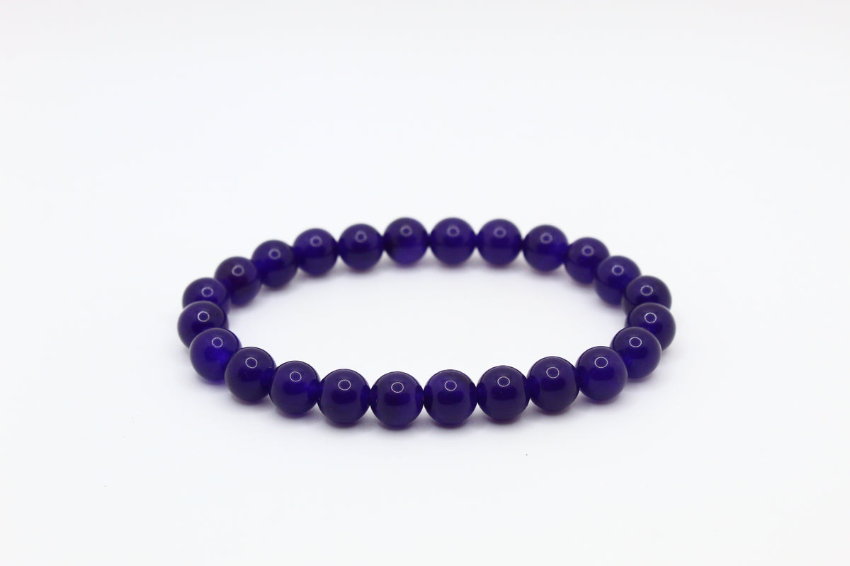 Purple Jade Bracelet