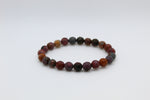 Red Picasso Jasper Faceted Bracelet