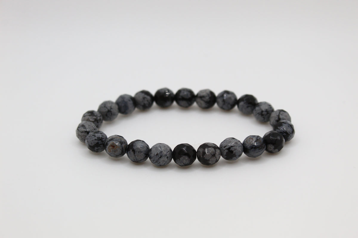 Snowflake Faceted Bracelet