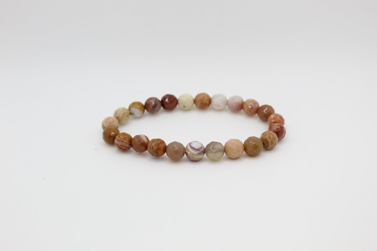 Tree JadeFaceted Bracelet