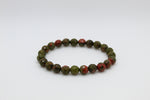 Unakite Faceted Bracelet