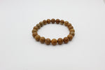 Wood Grain Jasper Smooth Bracelet
