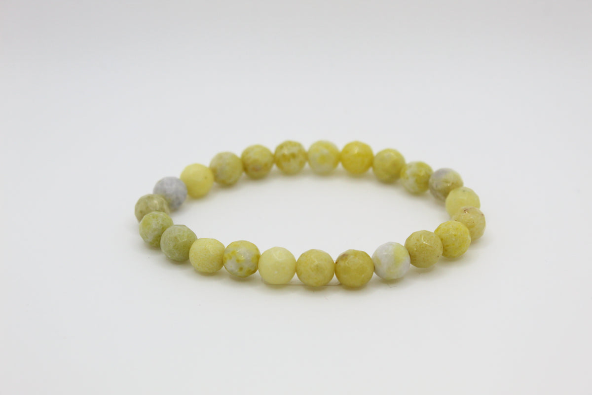 Yellow Phoenix Faceted Bracelet