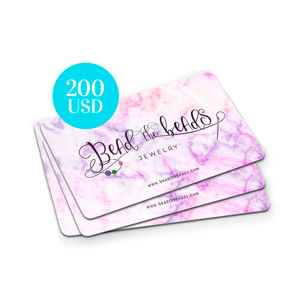 Bead The Beads Gift Catd $200