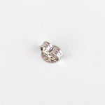 Earnut, Rhodium-plated brass