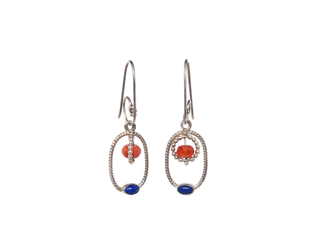 Earring3OrangeBlue