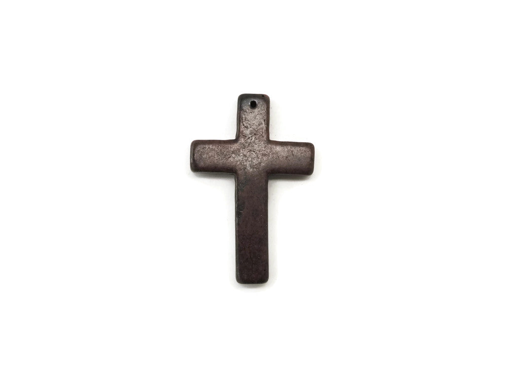 BrownHowliteCross38x58mm