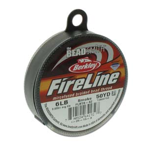 6 LB FIRELINE SMOKE GREY .006 IN/.15MM DIA 50 YRD
