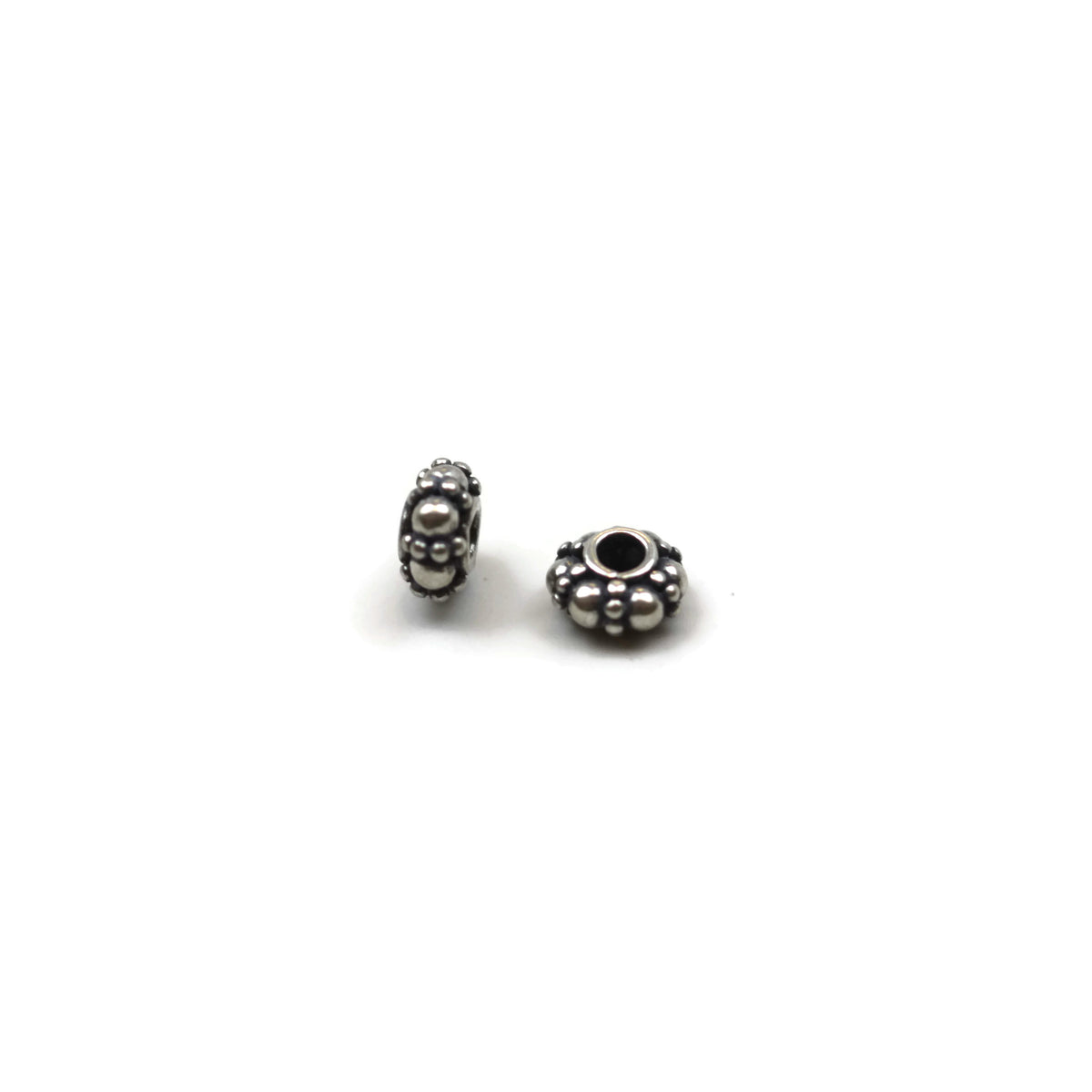 Bali Bead Sterling Silver Granules Spacer 5.5 mm – Bead The Beads