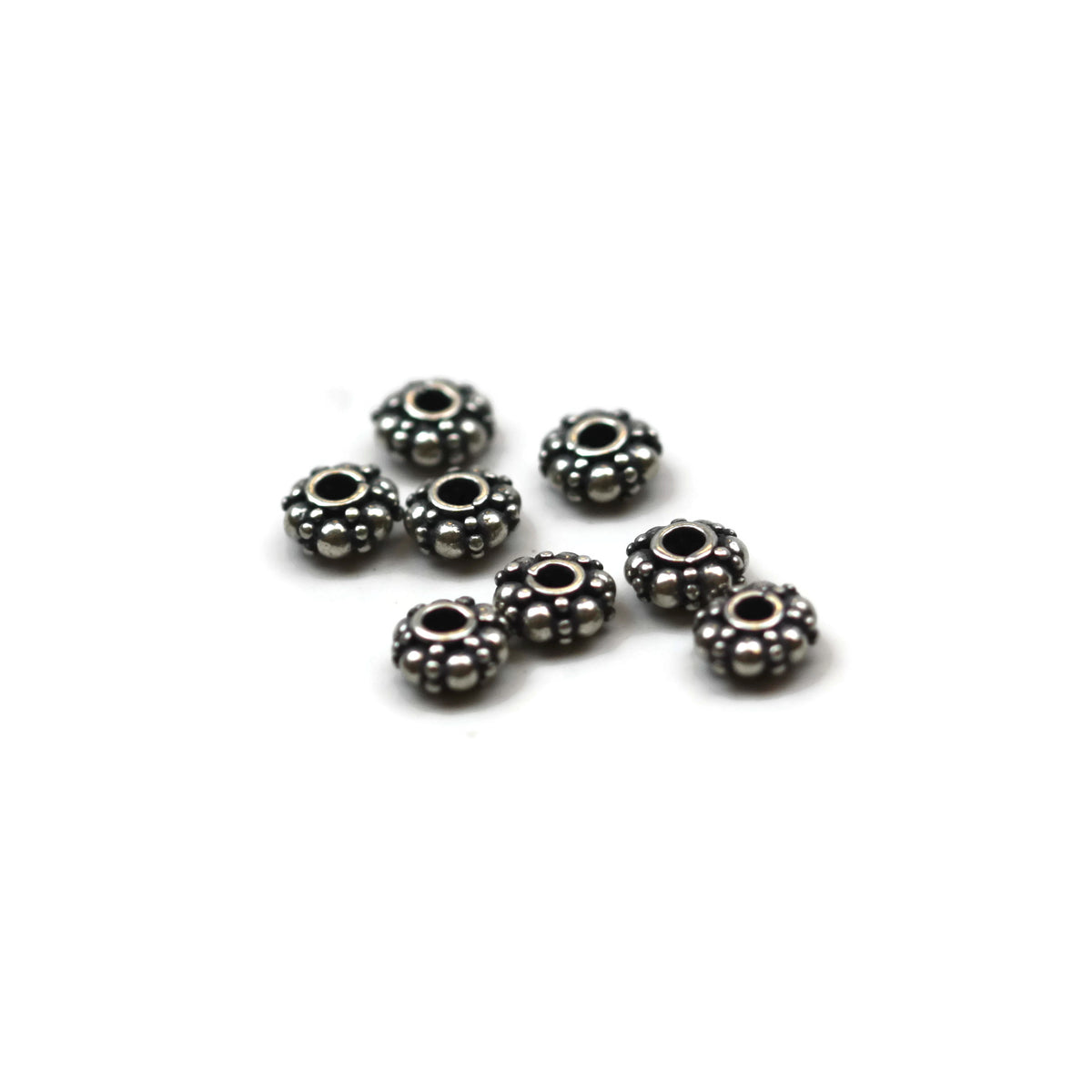 Bali Bead Sterling Silver Granules Spacer 5.5 mm