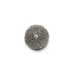 Bali Bead Handmade Sterling Silver Large Hole Round Bead 13mm