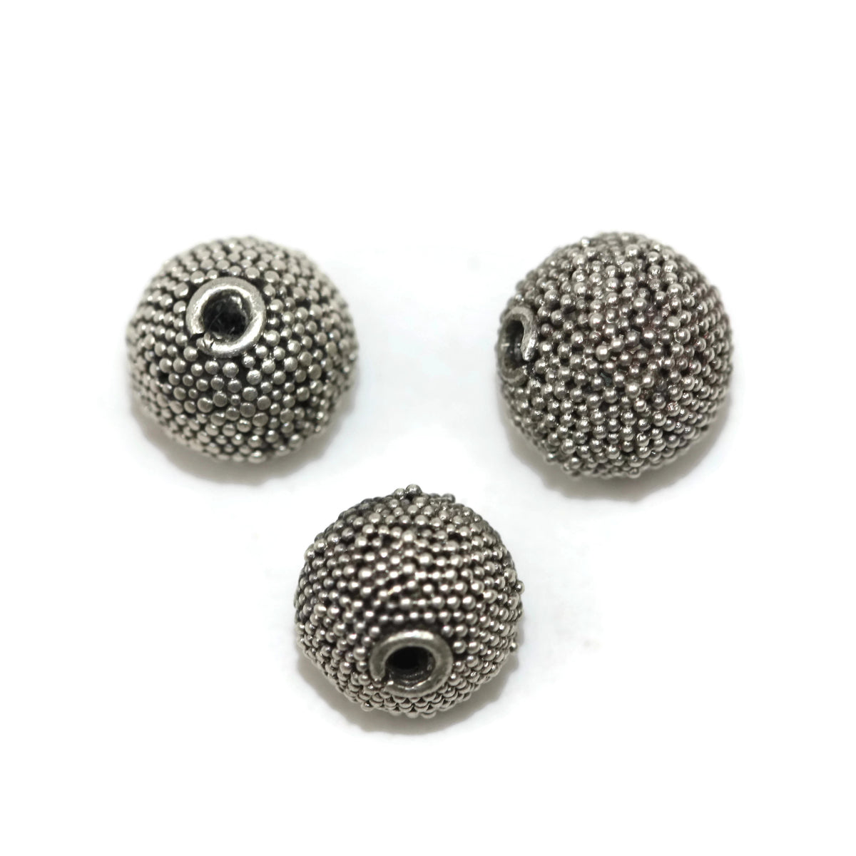 Bali Bead Sterling Silver Round Bead 8 mm