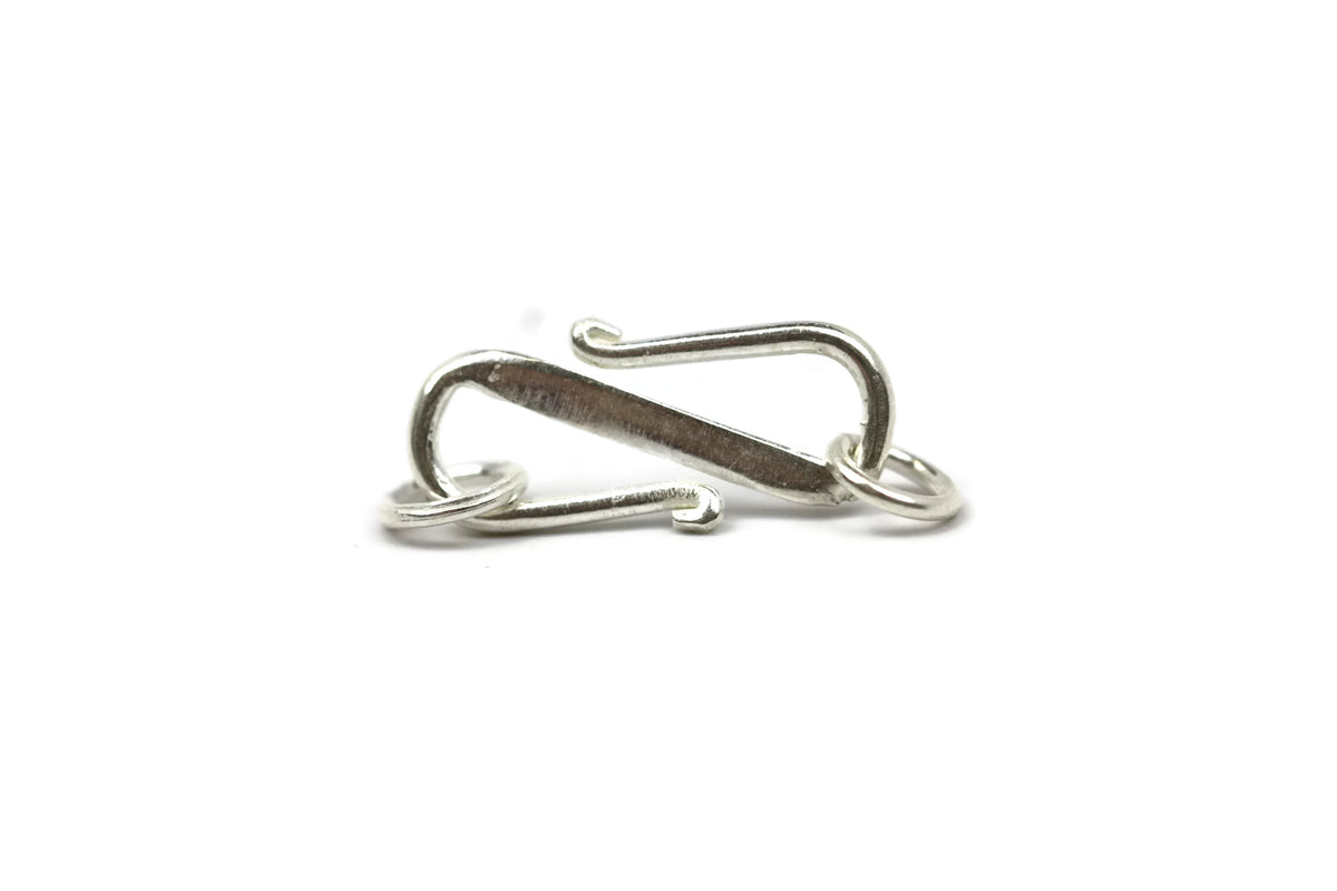 Bali Antique Sterling Silver S-hook 20 x 9mm
