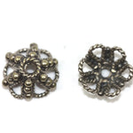 Bali Bead Antique Sterling Silver Bead Cap 7 x 13mm