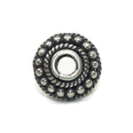 Bali Bead Sterling Silver Dome Bead Cap 3 x 10 mm