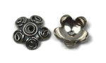 Bali Bead Antique Sterling Silver Bead Cap 4 x 12mm