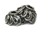 Bali Bead Antique Sterling Silver Bead Cap 4 x 8mm
