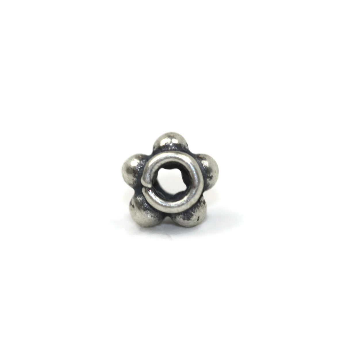 Bali Bead Sterling Silver Granules Spacer Bead 3.5 x 5.5 mm
