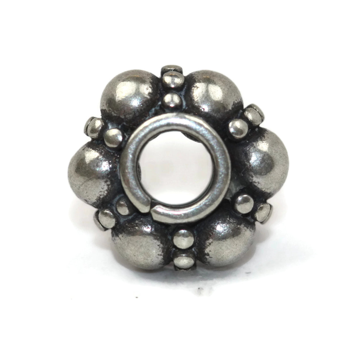Bali Bead Sterling Silver Spacer 3.5 x 8 mm